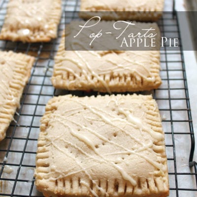 gluten free apple pie pop tart