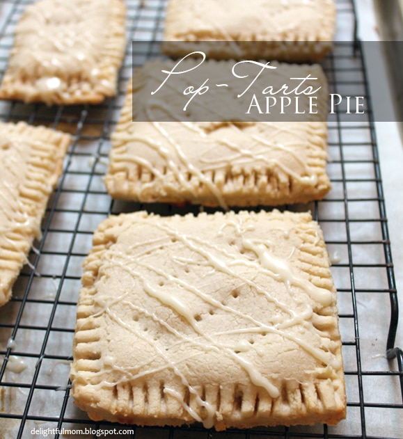 gluten free apple pie pop tart