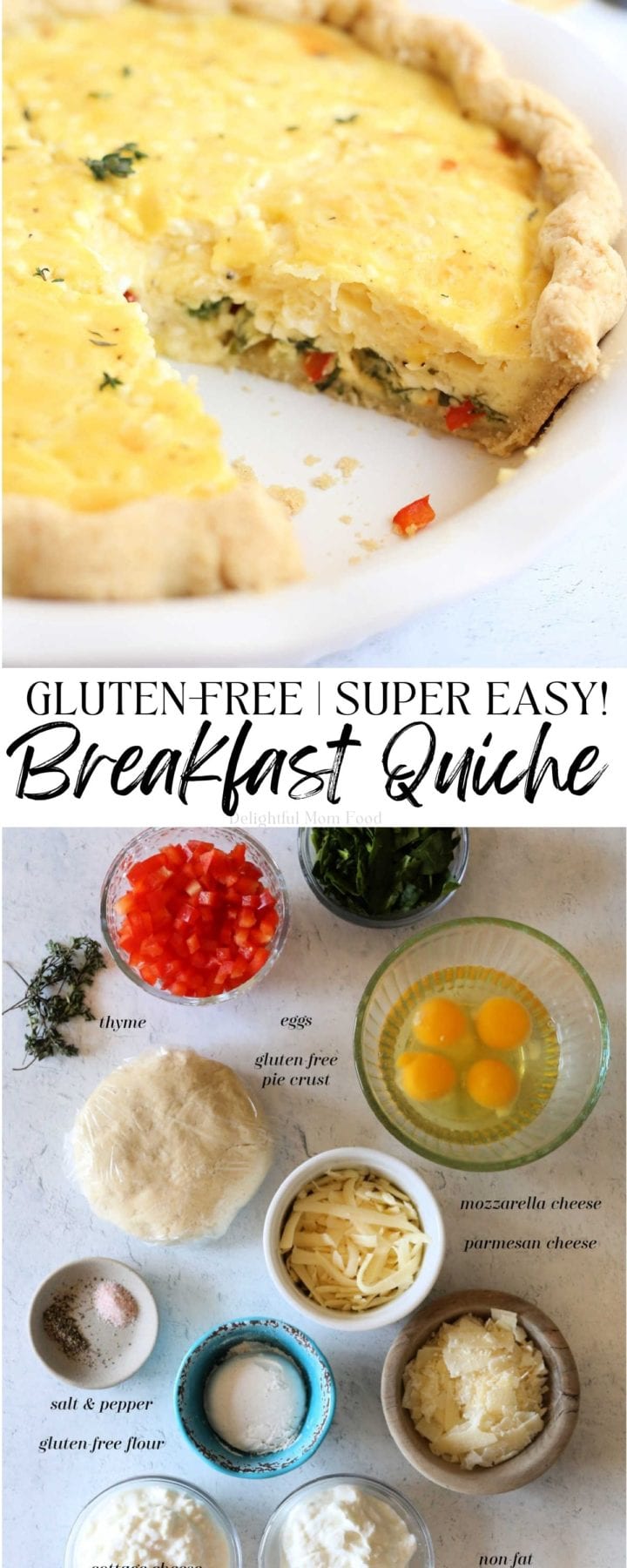 Best Gourmet Breakfast Quiche Recipe - Delightful Mom Food
