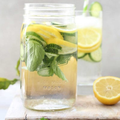 Lemon Cucumber Mint Detox Water