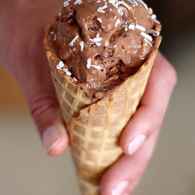 Dairy-Free Chocolate Coconut Ice Cream