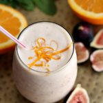 healthy orange protein smoothie