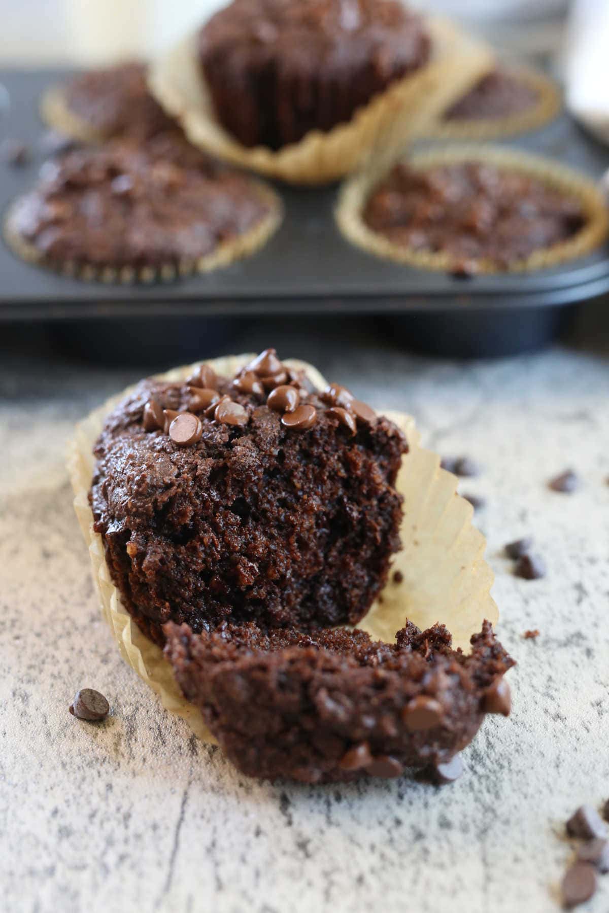 gluten-free flourless muffins