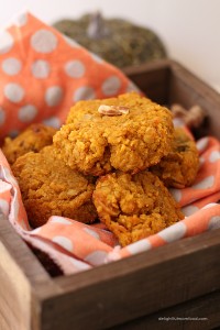 Healthy Pumpkin Breakfast Cookies