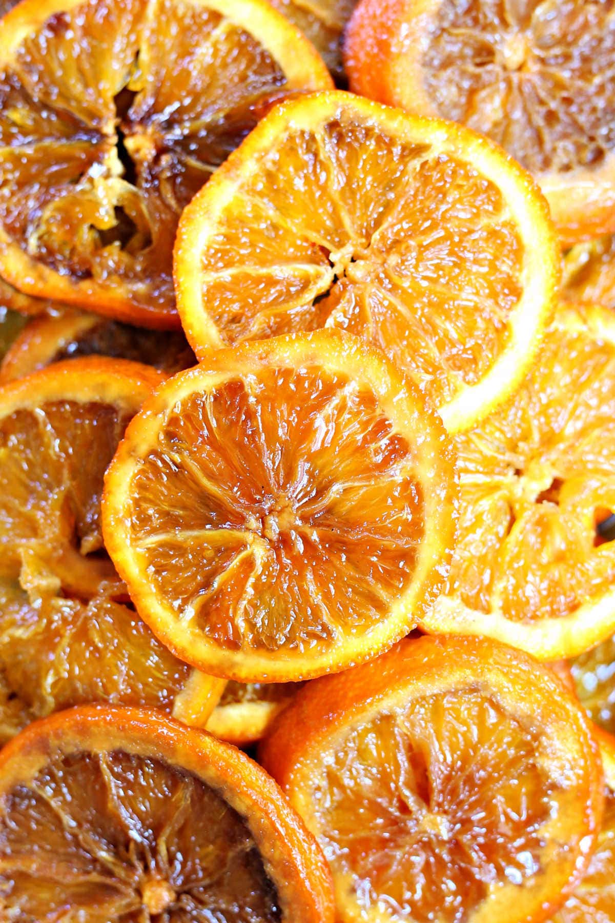 Easy Caramelized Oranges Candied with a Sugar Coating