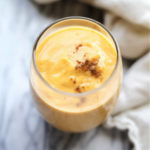 sweet potato drink with chia seeds