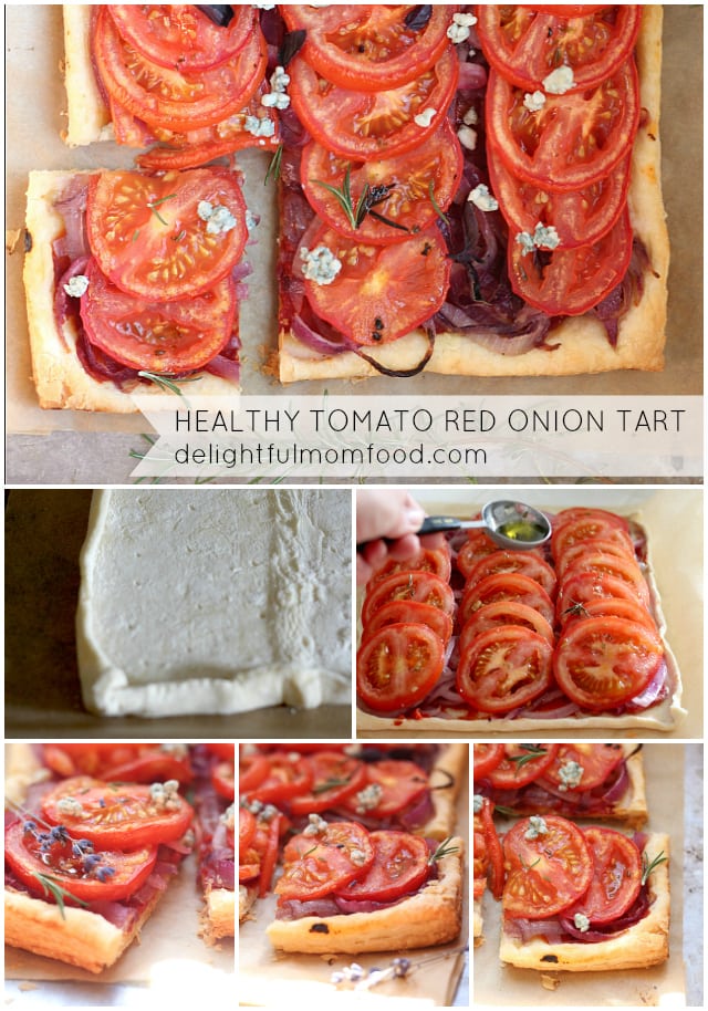 Tomato Onion Tart