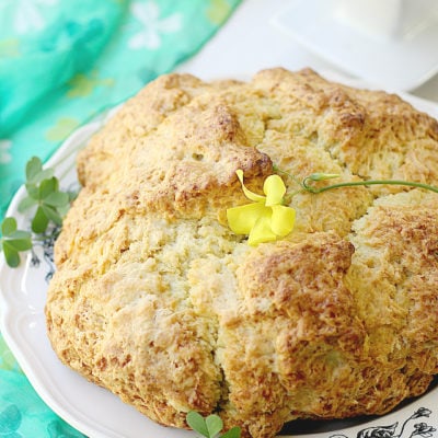 Sour Cream Irish Soda Bread | Delightful Mom Food