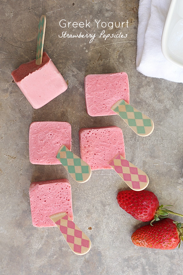 Strawberry Popsicle Recipe | Delightful Mom Food