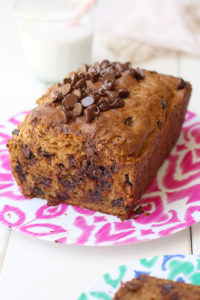 Can you believe this chocolate chip bread is actually healthy? Anything pretty much chocolate is amazing. But this recipe is the number 1 best selling healthy chocolate chip bread loaf that will have friends begging for more!