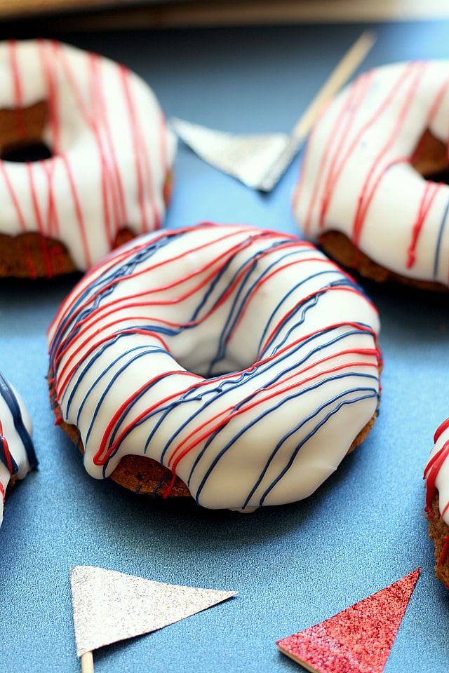 Patriotic Healthy Donuts Recipe