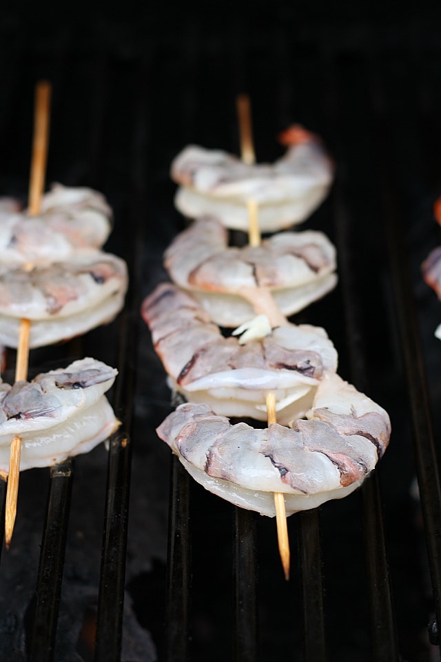 How to grill shrimp