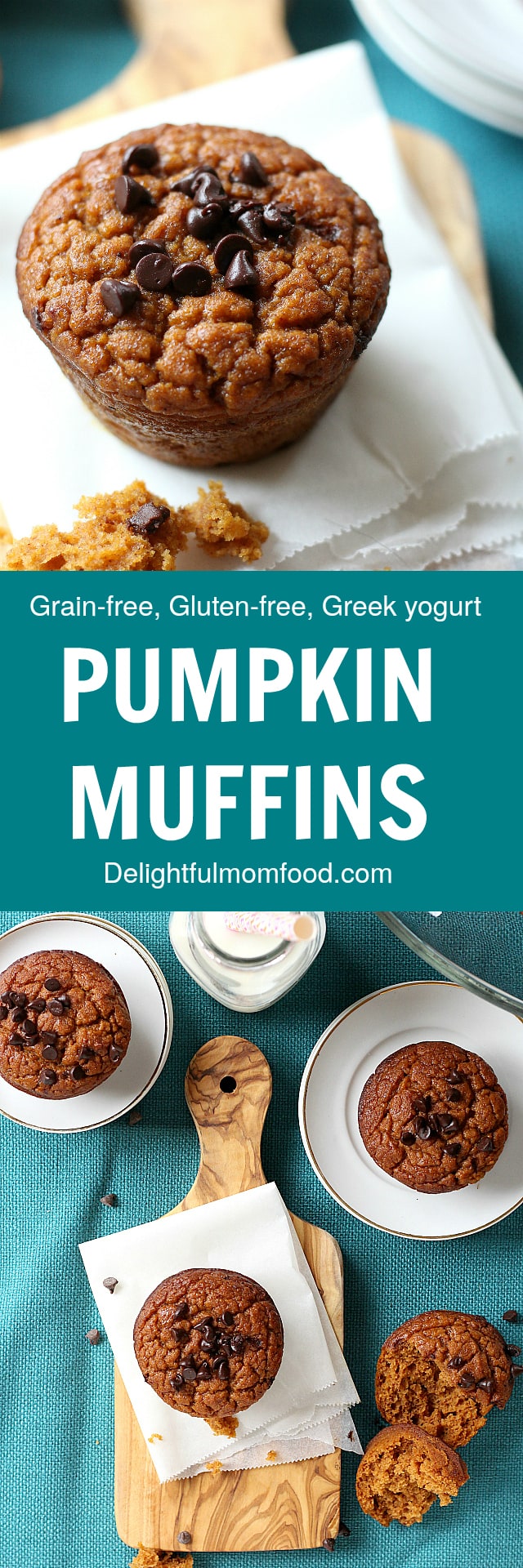 Crazy moist grain free pumpkin muffins recipe!