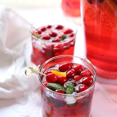 Party Punch Cranberry Cocktails