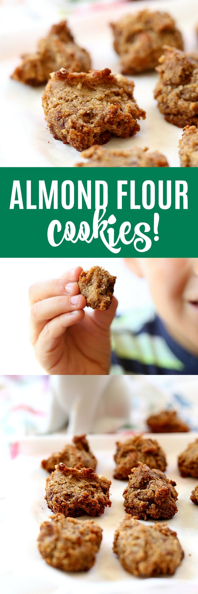 Miniature vegan almond meal treats perfected into bite size cookies! These grain free almond flour cookies naturally soothe a sweet tooth and are packed with healthy fats and nutrients!