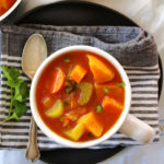 Easy sweet potato stew or soup