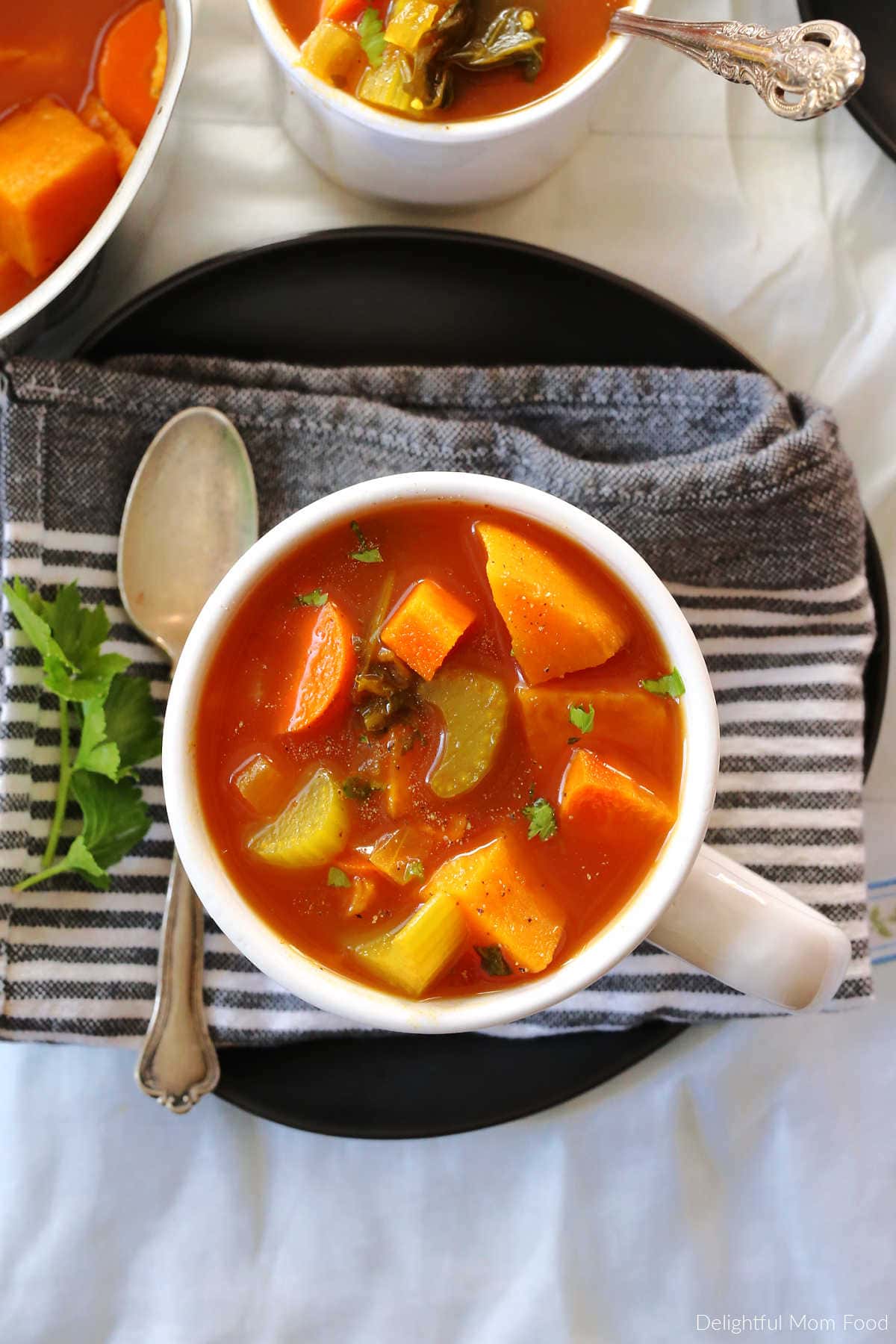 Easy sweet potato stew or soup