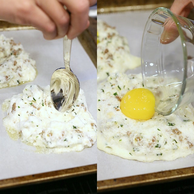 making egg cloud centers