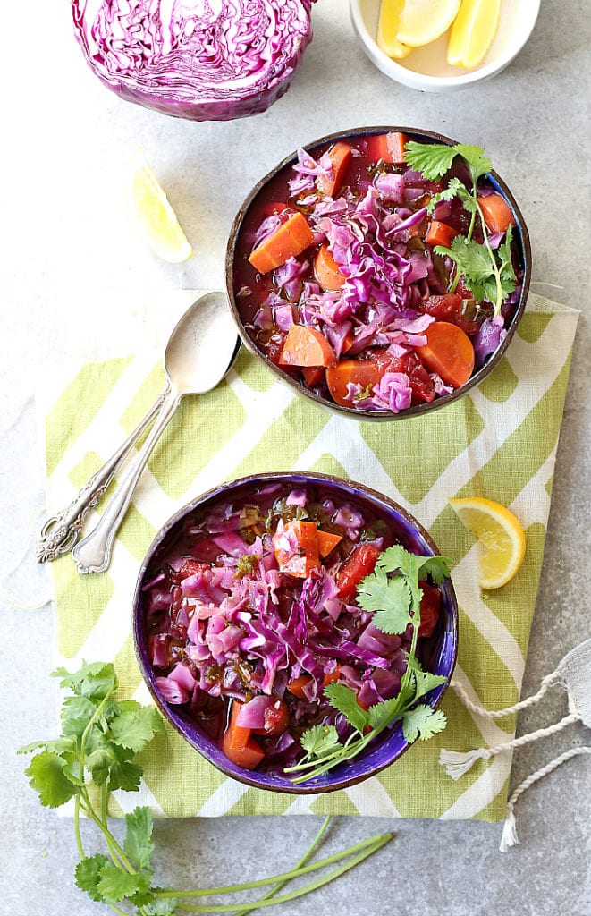 Purple Cabbage Soup Recipe | Delightful Mom Food Healthy Gluten Free