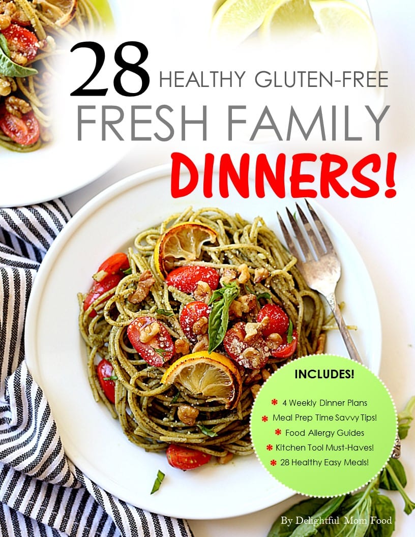 gluten free dinners ebook