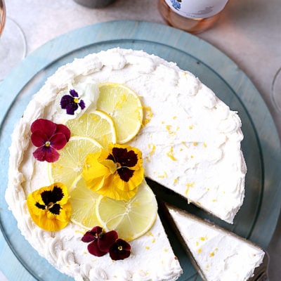lemon yogurt cake