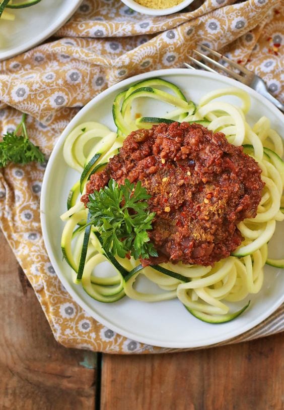 Mushroom Bolognese + 30 Easy Vegetarian Dinner Recipes you need in your life! 