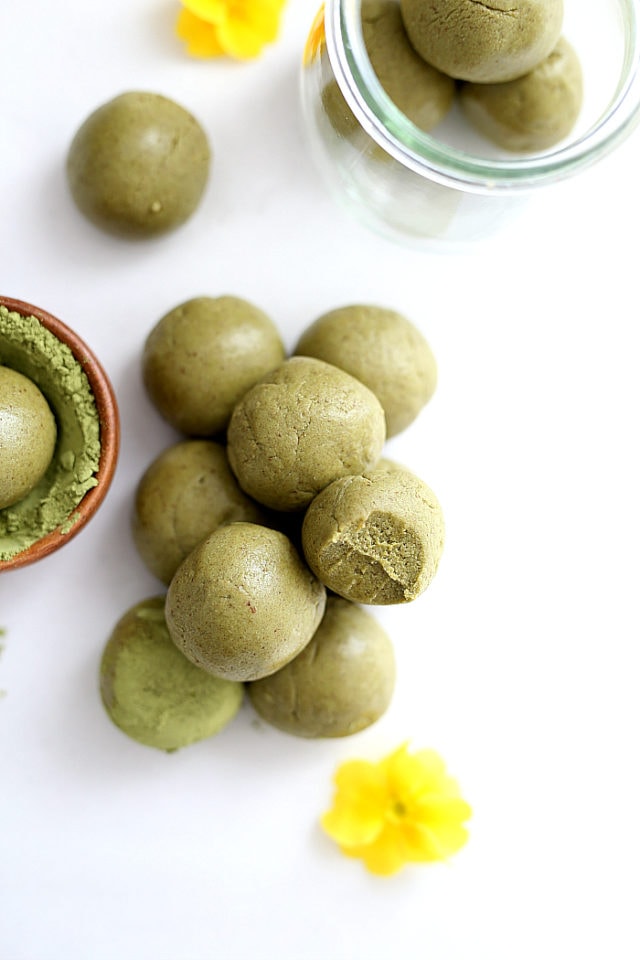 Matcha Energy Balls - Delightful Mom Food | Healthy Gluten Free Recipes