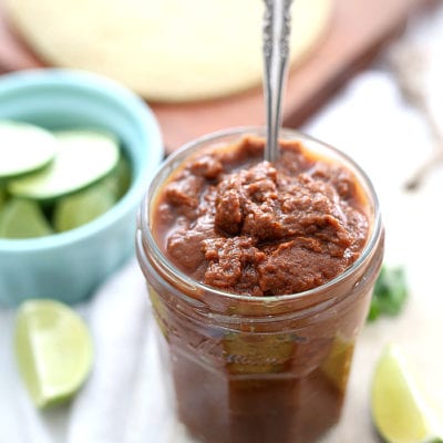 The easiest enchilada sauce recipe! This simple 5-minute gluten free enchilada sauce recipe is effortless yet complete with explosive Mexican flavors! #healthy #glutenfree #quick #easy #best #enchilada #sauce #Mexican | recipe delightfulmomfood.com