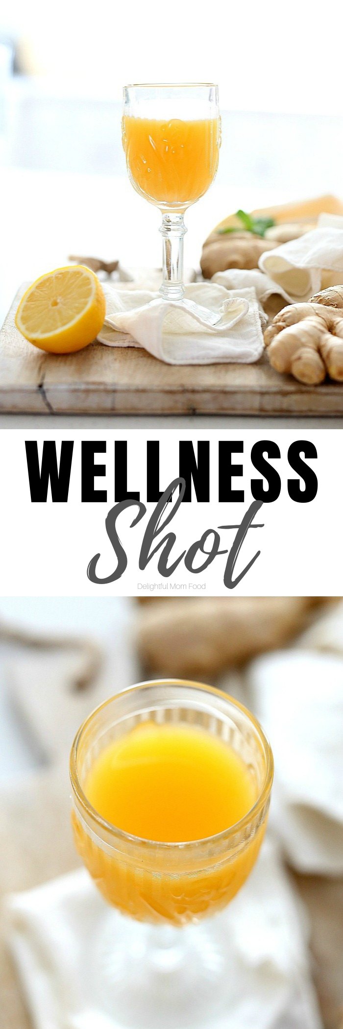 Wellness Shot for Immunity Health - Delightful Mom Food