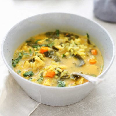 Healthy Curry Chicken Soup With Rice