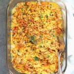 Easy ground turkey casserole that is made with spaghetti squash, sautéed onion and is oozing with melted cheese! This healthy turkey casserole is creamy, chunky, delicious, packed full of protein, and a cherished ONE meal for the entire family (with a dairy-free option)! That makes for one happy mamma! #groundturkey #spaghettisquash #casserole #glutenfree #paleo #realfood #recipe #dinner #main #easy #quick #kidfriendly #delightfulmomfood | Recipe at Delightful Mom Food