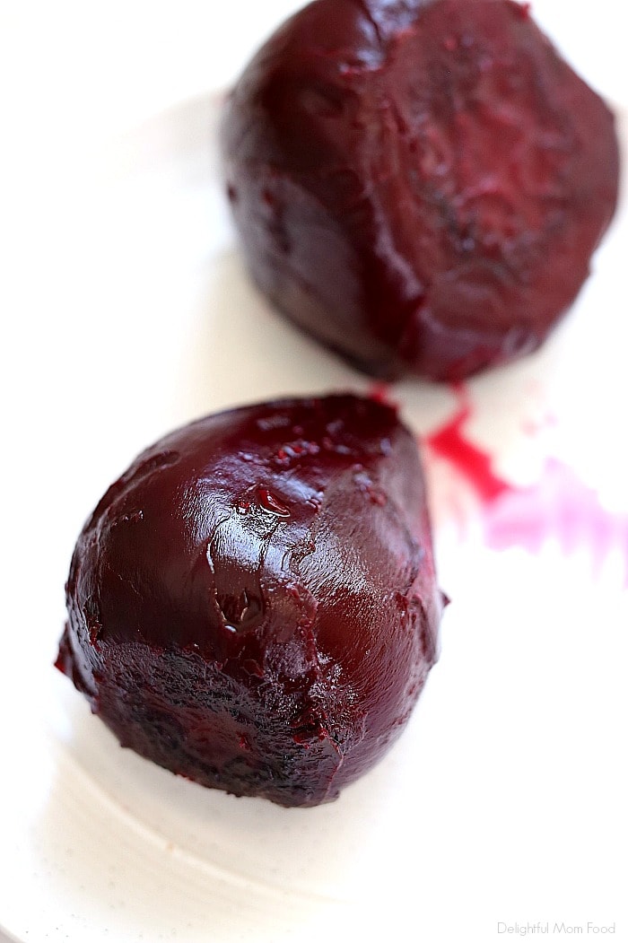 roasted beets recipe and skin removed