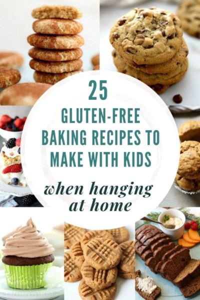 Top 25 gluten-free baking recipes to do with kids at home! No matter what the weather is outside, if kids have off school, at home sick, or are homeschooling, these recipes are fun to create to relish and make the time well spent! #thingstodowithkids #baking #recipes #glutenfree #glutenfreebaking #kidfriendlyrecipes #kidfriendly | Recipes at Delightful Mom Food