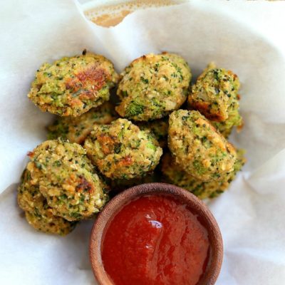 Broccoli tots or “tater tots”, easily made with pantry and freezer ingredients! This broccoli tater tots recipe is a game changer for getting kids to eat vegetables in a fun way! They are crispy, delicious and so simple to make!  #broccolitots #broccolitatertotsrecipe #broccolitatertots #glutenfree #dairyfree #recipe #easy #kidfriendly #kidfood #healthy #healthysnacksforkids | Recipe at Delightful Mom Food