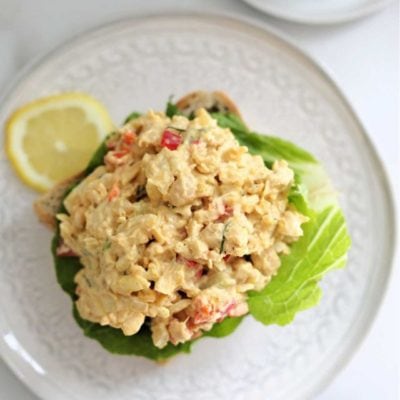 Vegan “Tuna” Salad (Made With Chickpeas)