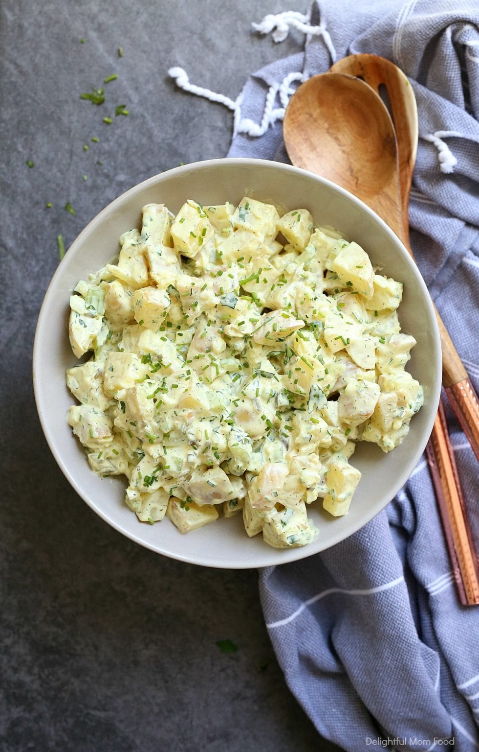 Healthy Potato Salad - Delightful Mom Food