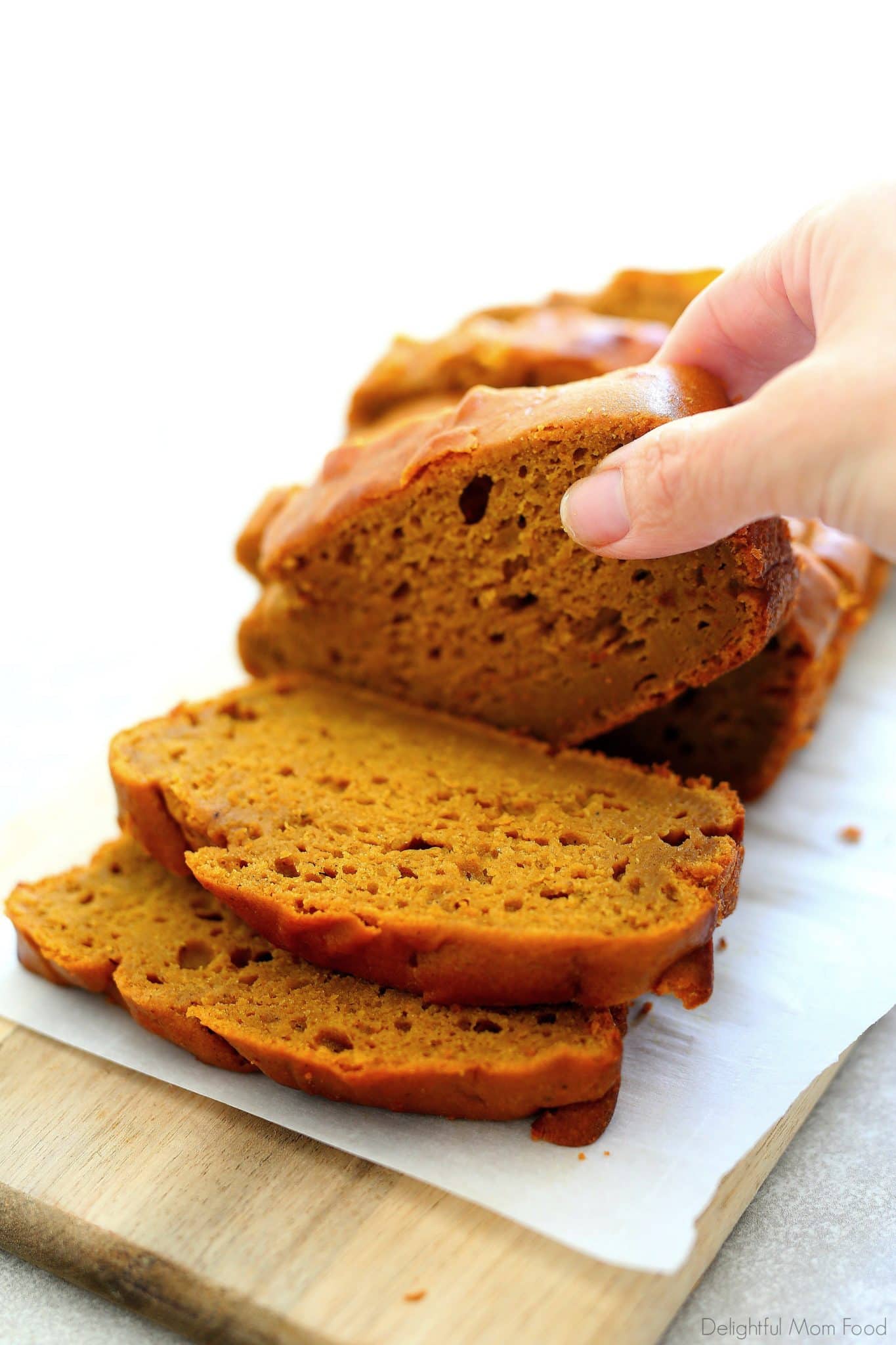 Gluten-Free Pumpkin Bread - Delightful Mom Food