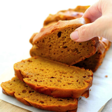 Gluten-Free pumpkin bread recipe.