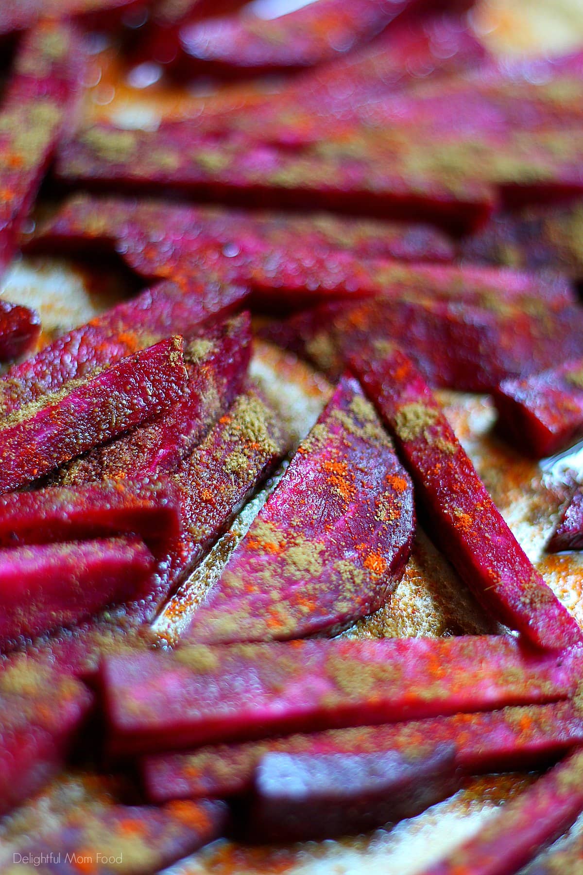 Savory Roasted Beet Fries Delightful Mom Food