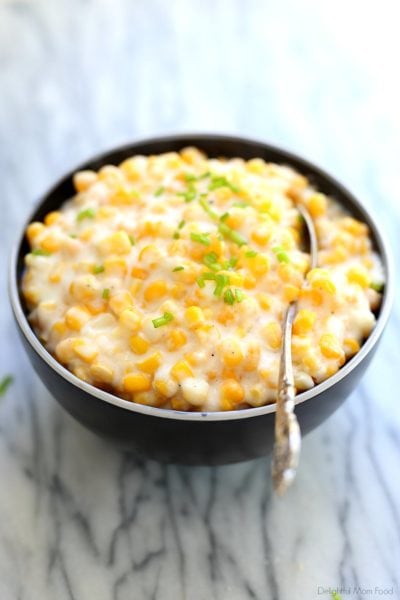 10-Minute Cream Corn Recipe - Delightful Mom Food
