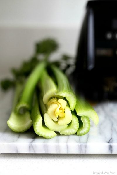 Tasty Celery Juice Recipe (Blender & Juicer) - Delightful Mom Food