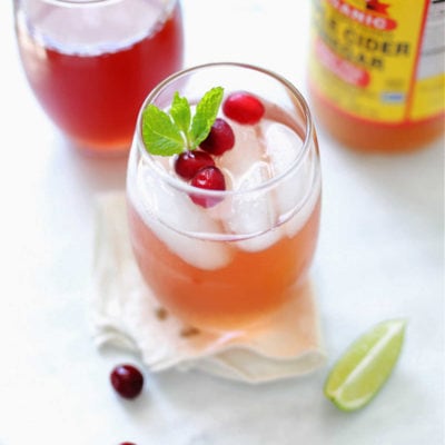 Cranberry Detox Water for a Flat Belly