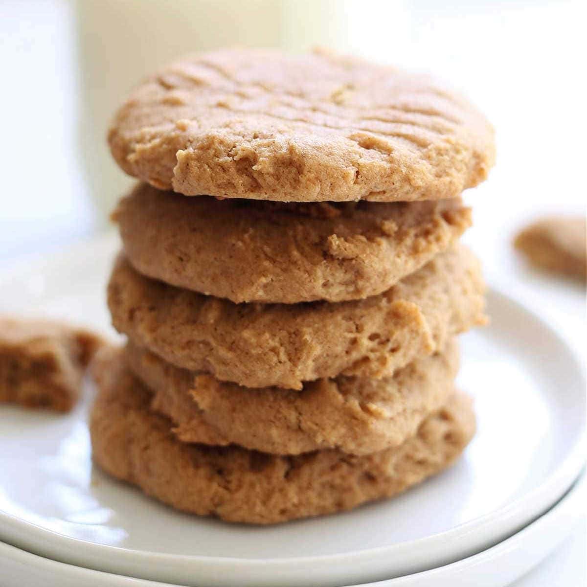 Gluten-Free Almond Butter Cookies - Delightful Mom Food