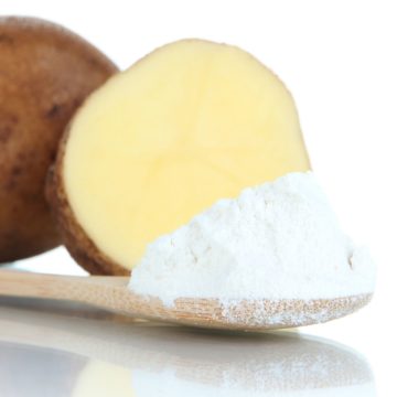 The difference between potato starch and potato flour.