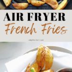 easy healthy air fry potato wedges recipe