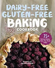 Dairy-free Gluten-free Baking Cookbook Cover.