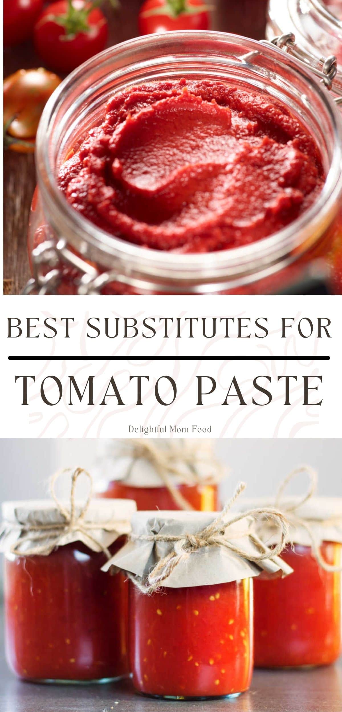 Best tomato paste substitute