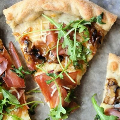 Arugula Prosciutto Pizza (Gluten-Free)