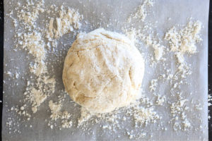 pizza dough without grains, gluten, dairy, yeast, and eggs