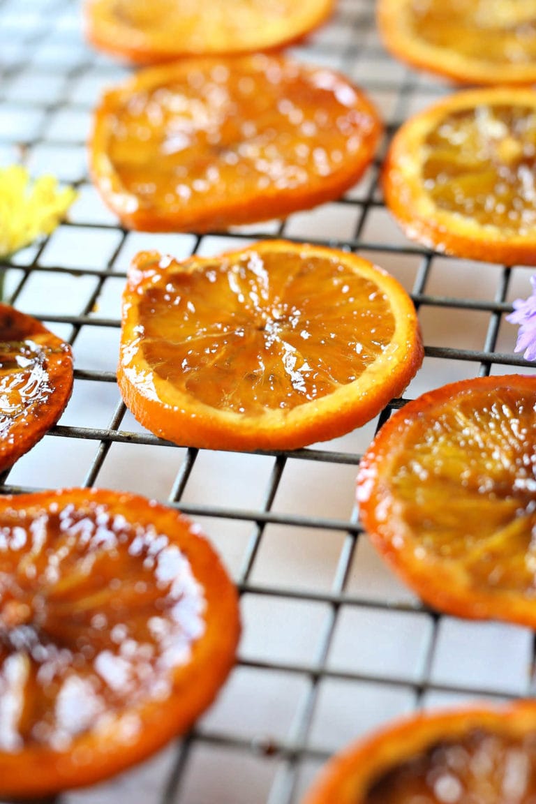 Caramelized Candied Oranges - Delightful Mom Food